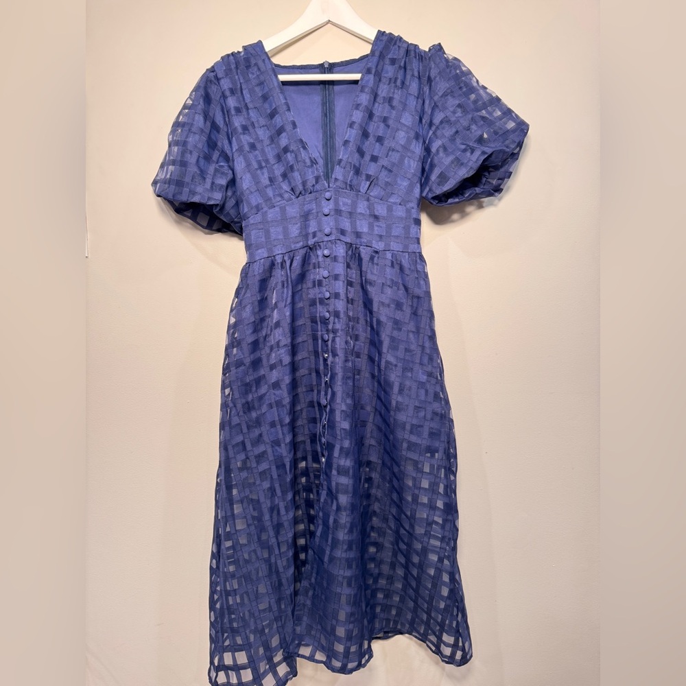 Sanbonepd High Waist Belly Covering Slim And Drape Loose Women Casual Dress - Picture 2 of 8